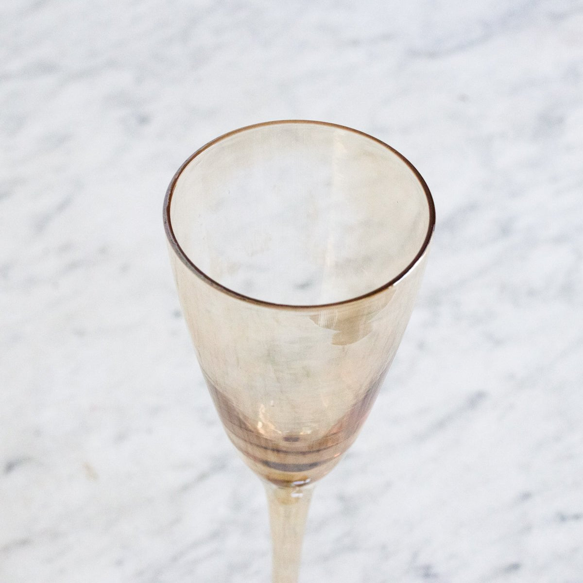 Iridescent Champagne Flute Set Of 5 - elsie green - The French Kitchen