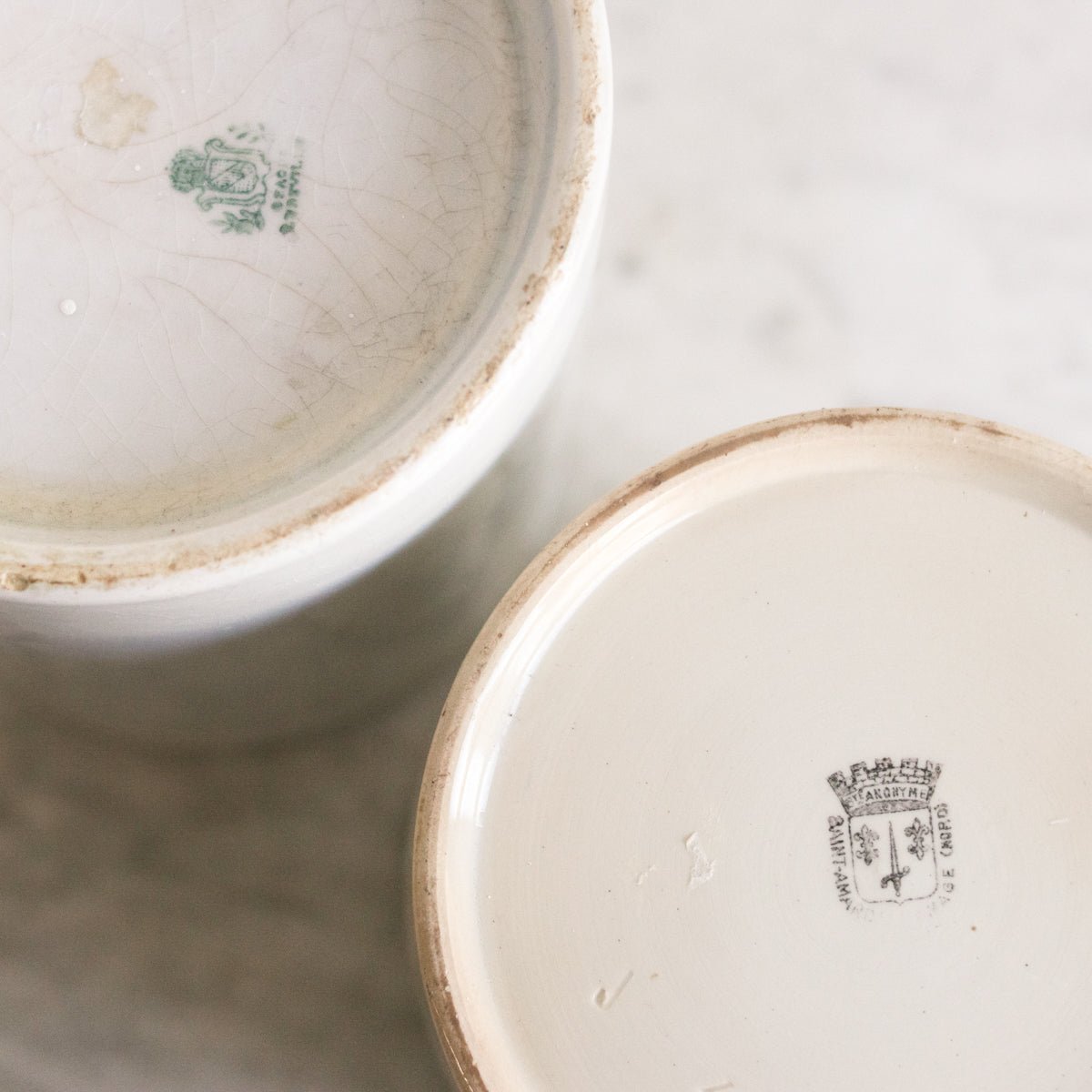 Ironstone Confiture Crocks - elsie green - The French Kitchen