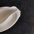 Ironstone Gravy Boat With Saucer - elsie green - The French Kitchen