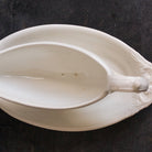 Ironstone Gravy Boat With Saucer - elsie green - The French Kitchen