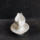 Ironstone Gravy Boat With Saucer - elsie green - The French Kitchen