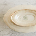 Ironstone Gravy Boat With Silver Ladle - elsie green - The French Kitchen