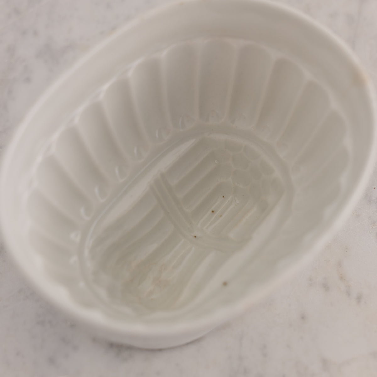 Ironstone Jelly Mold | Fluted - elsie green - the french kitchen
