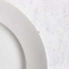 Ironstone Serving Platter with Louis XVI Neoclassical Serving Fork - elsie green - The French Kitchen