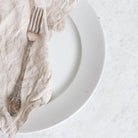 Ironstone Serving Platter with Louis XVI Neoclassical Serving Fork - elsie green - The French Kitchen