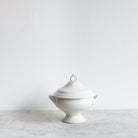 Ironstone Tureen With Acanthus Handle - elsie green - The French Kitchen