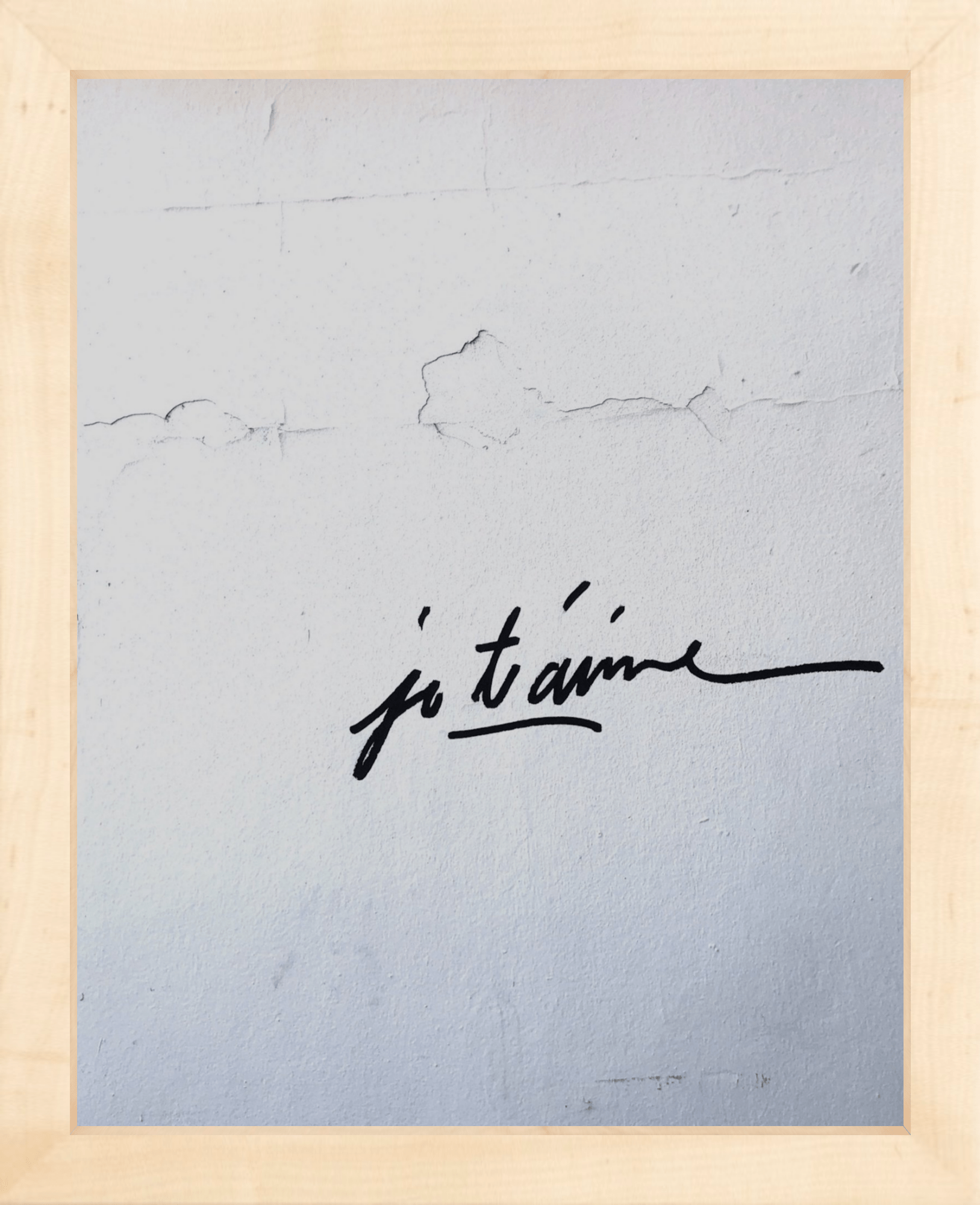 Je T'aime Printed Photograph - elsie green - Art