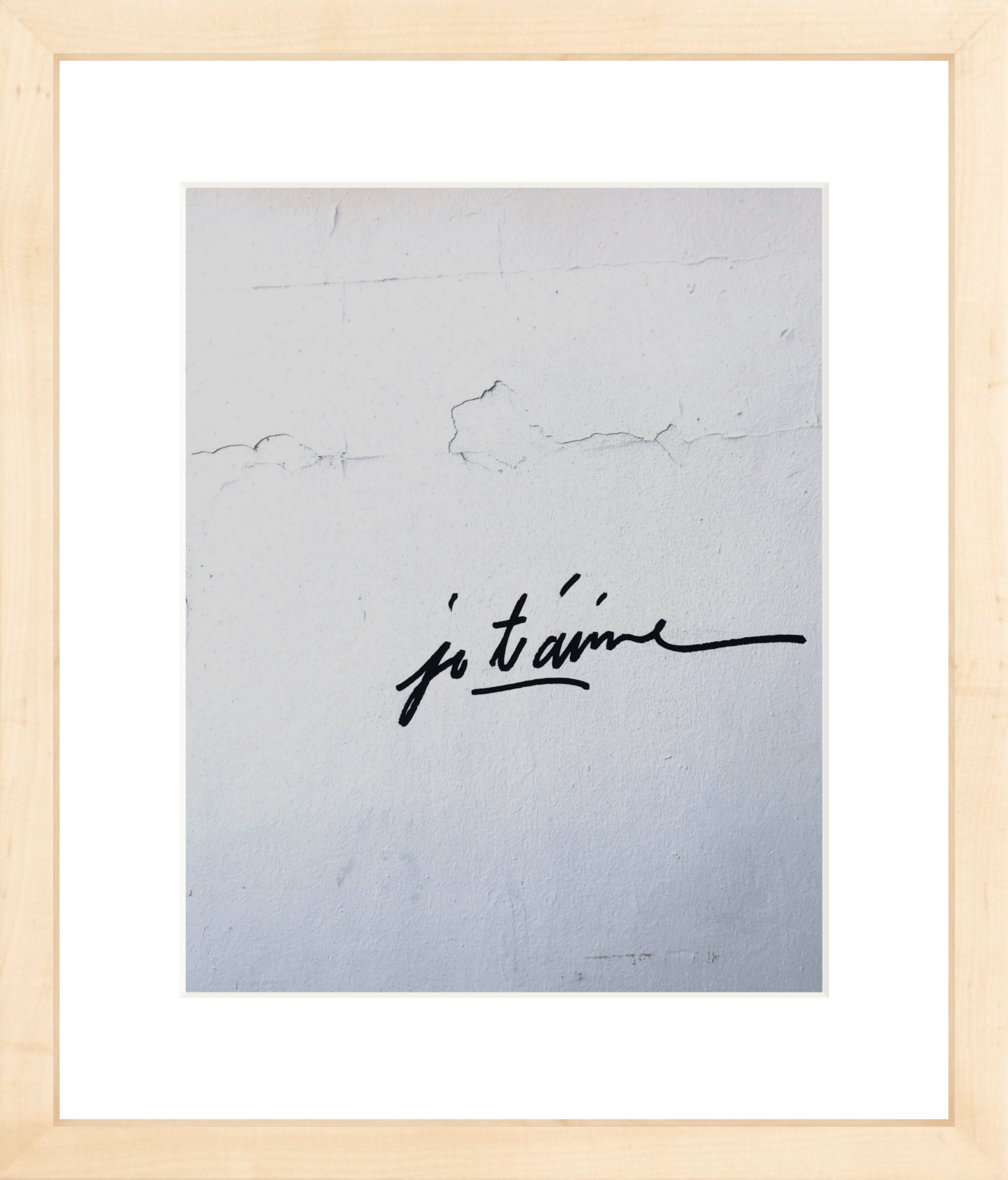 Je T'aime Printed Photograph - elsie green - Art