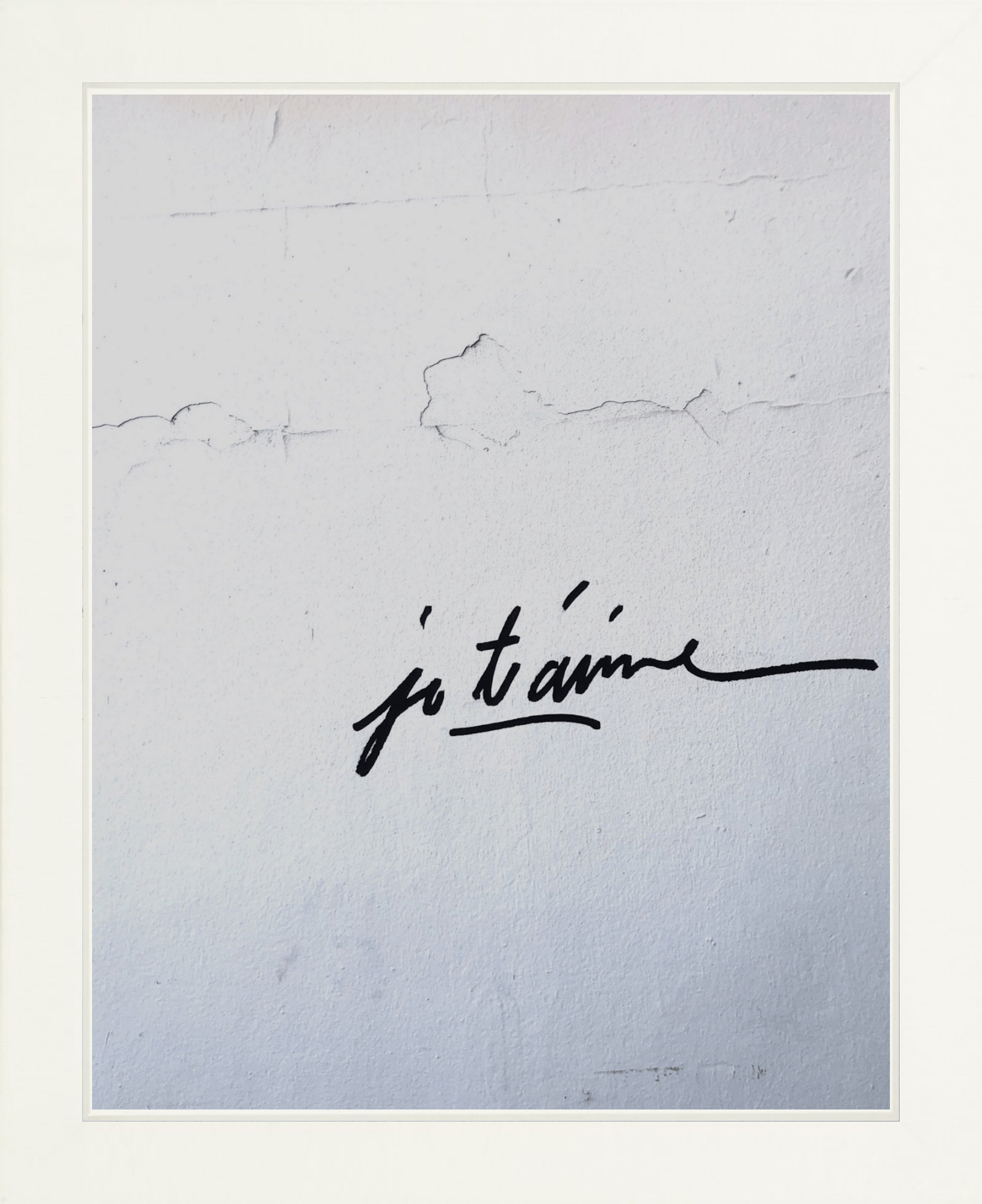 Je T'aime Printed Photograph - elsie green - Art