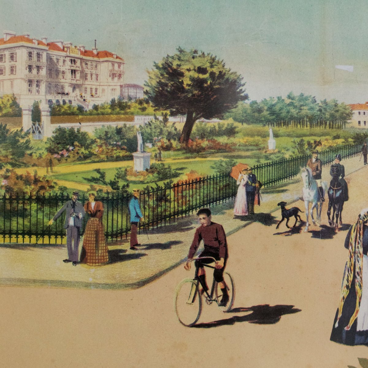 Juan les Pins, Antibes Travel Poster - elsie green - art