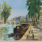 La Conciergerie et L’ile Saint Louis Oil Painting - elsie green - art