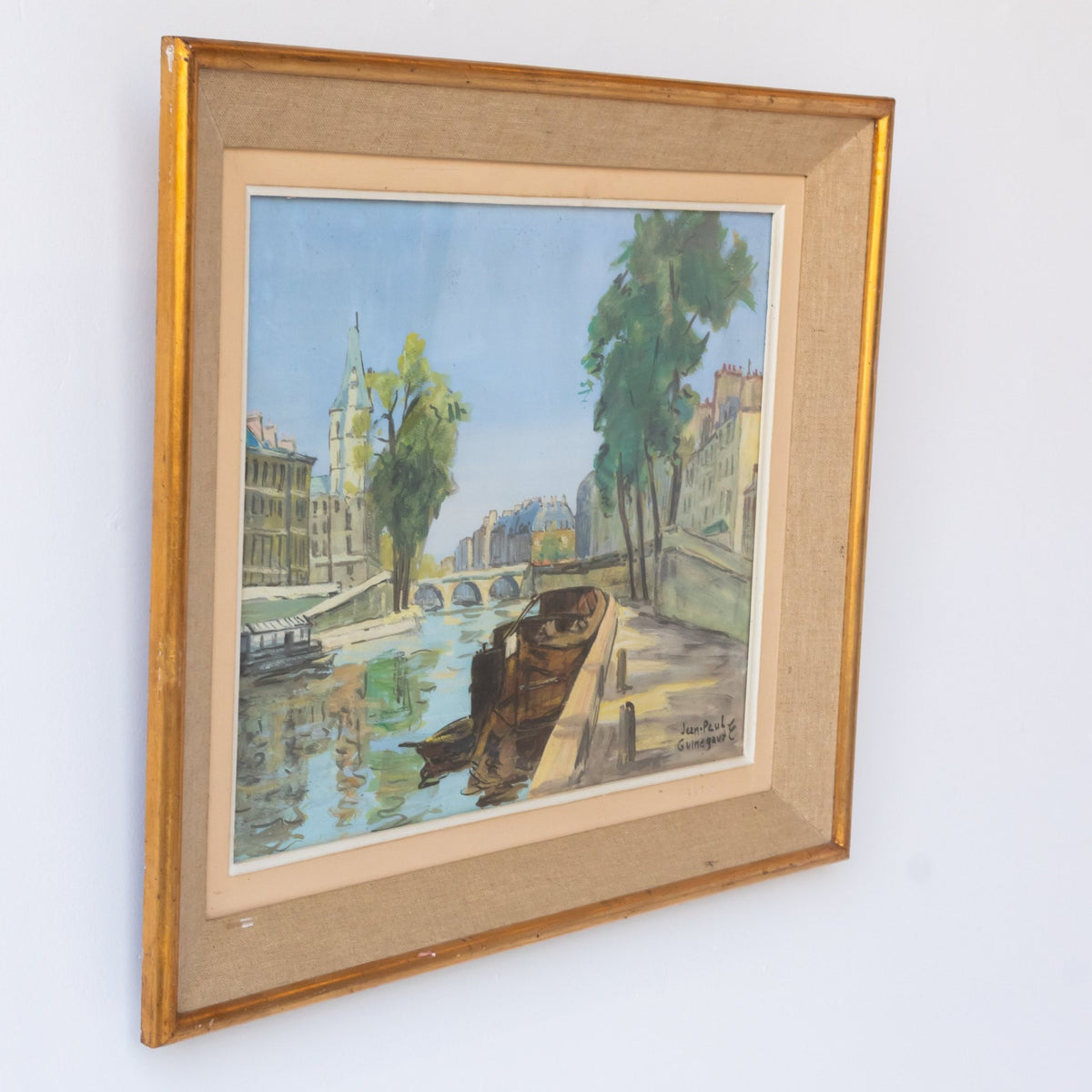 La Conciergerie et L’ile Saint Louis Oil Painting - elsie green - art