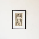 La Femme et Sa Feuille de Vigne Lithograph - elsie green - art
