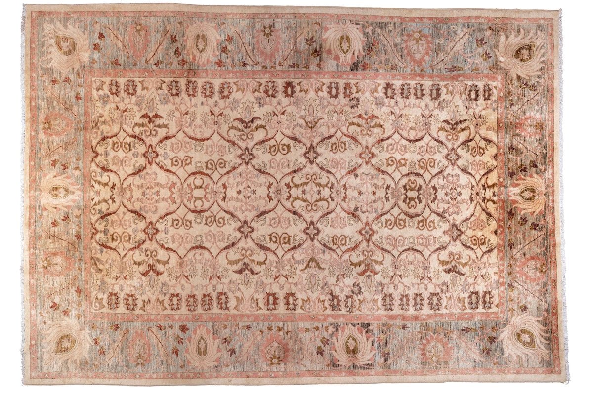 La Gorde Vintage Rug | 9' x 13'.5" - elsie green - textiles