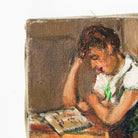 La Lecture Oil Painting - elsie green - Art