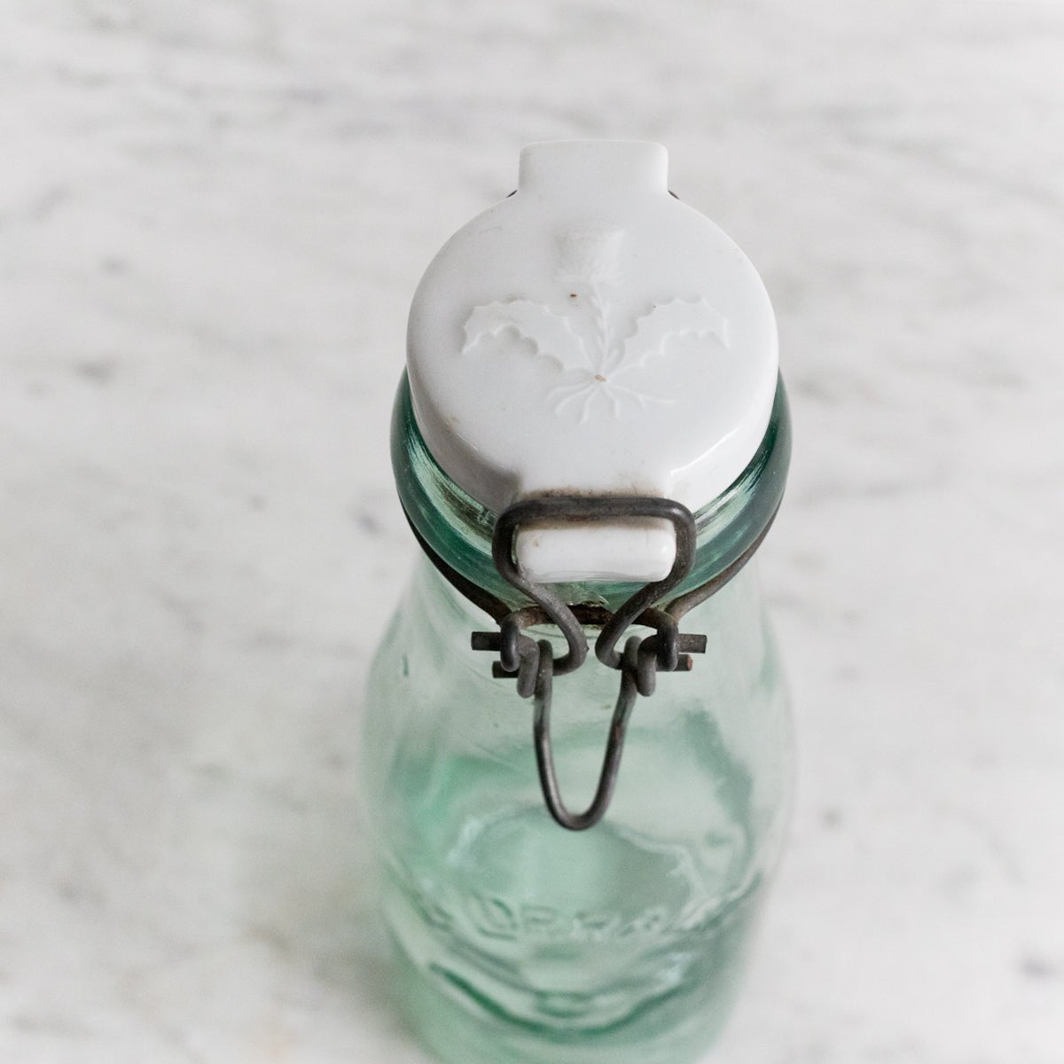 La Lorraine Porcelain Top Canning Jar - elsie green - The French Kitchen