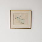 La Maison Bleue Watercolor Painting - elsie green - Art