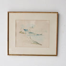 La Maison Bleue Watercolor Painting - elsie green - Art