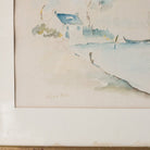 La Maison Bleue Watercolor Painting - elsie green - Art