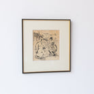 La Petanque Vintage Drawing - elsie green - art