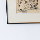 La Petanque Vintage Drawing - elsie green - art