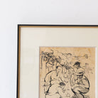 La Petanque Vintage Drawing - elsie green - art