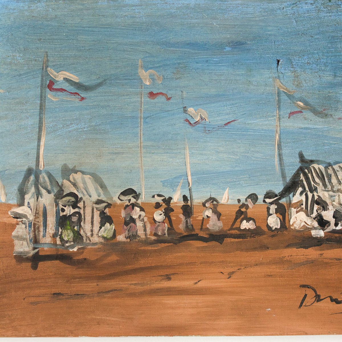 La Plage De Deauville No. 6 | Joseph Diotallevi - elsie green - Art
