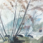 Lakeside Chateau Watercolor Painting - elsie green - art