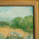 Landscape with Blue Sky Oil Painting - elsie green - art
