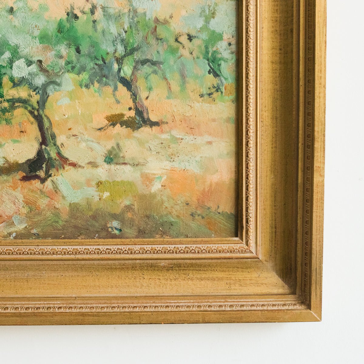 Landscape with Blue Sky Oil Painting - elsie green - art