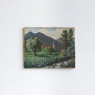 Landscape with Distant Chapel Oil Painting - elsie green - art