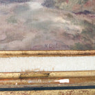 Landscape With Distant Trees Oil Painting - elsie green - Art