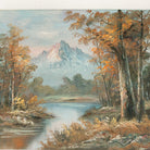 Landscape With Fall Leaves Oil Painting - elsie green - Art