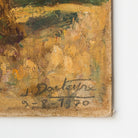 Landscape With Haystacks | Dated 1970 - elsie green - Art