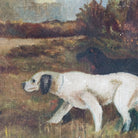 Landscape with Hunting Dog Oil Painting - elsie green - art