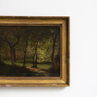 Landscape with Leafy Trees Oil Painting - elsie green - art