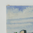 Landscape with Rolling Grass Oil Painting | Dated 1962 - elsie green - art