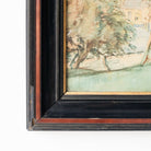 Landscape With Rolling Grass Watercolor Painting - elsie green - Art
