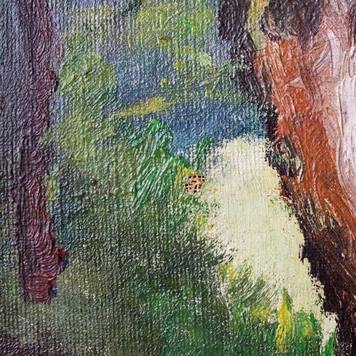 Landscape With Small Boats Oil Painting - elsie green - Art