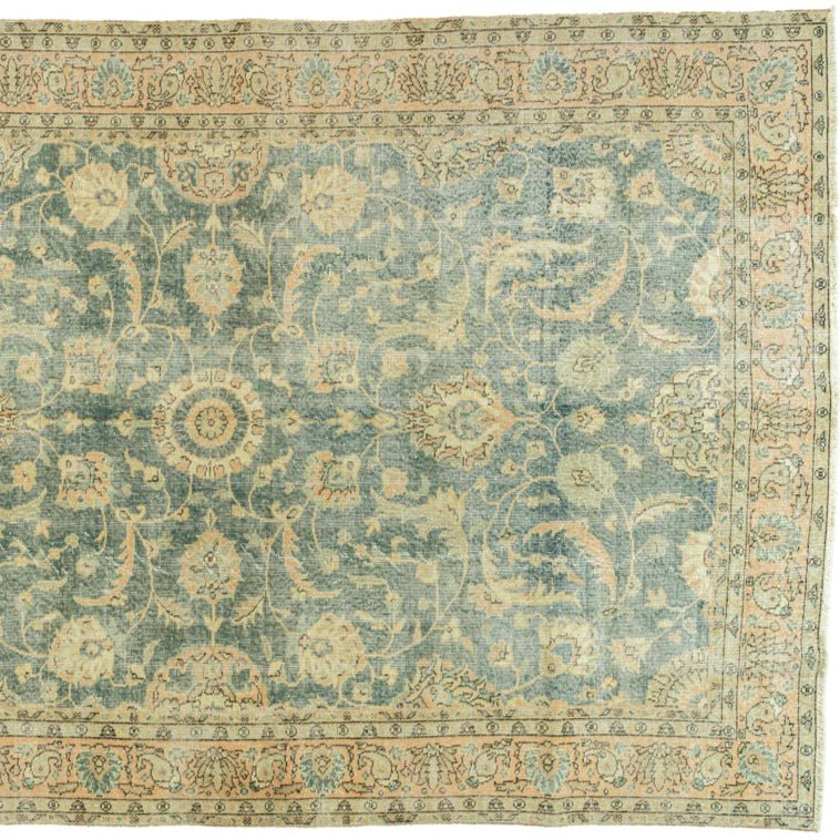 Lanester Vintage Rug | 6'8" x 9'1" - elsie green - textiles