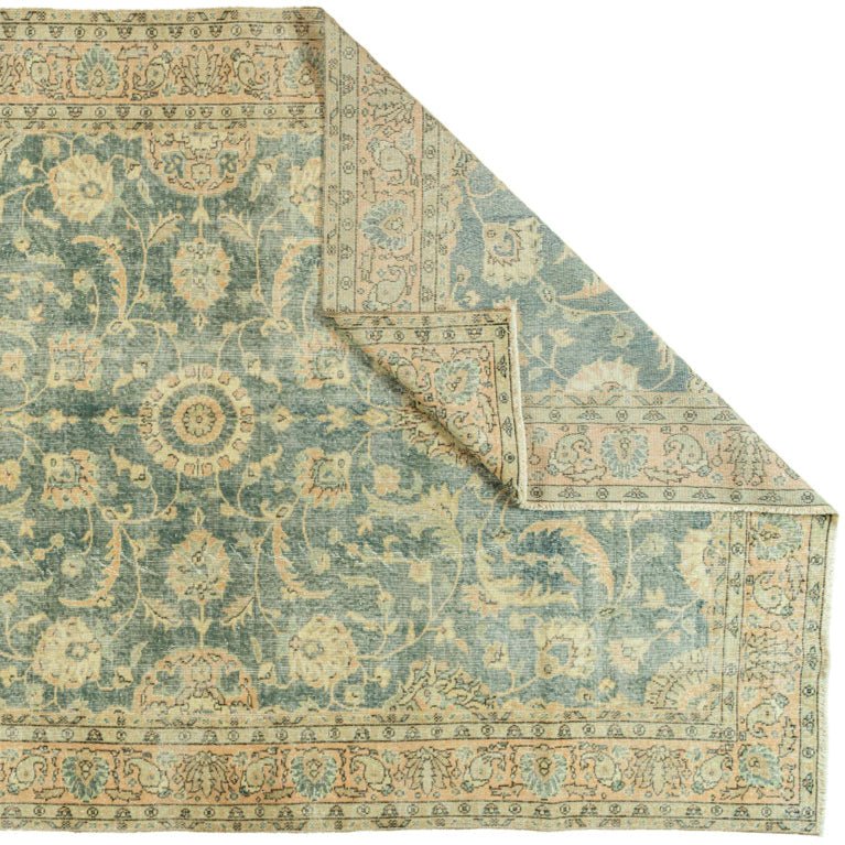 Lanester Vintage Rug | 6'8" x 9'1" - elsie green - textiles