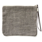 Large Canna Pouch | Herringbone - elsie green - textiles