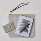 Large Canna Pouch | Natural - elsie green - textiles