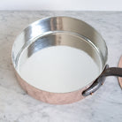 Large Copper Saucier with Lid - elsie green - the french kitchen