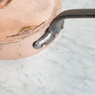 Large Copper Saucier with Lid - elsie green - the french kitchen
