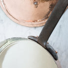 Large Copper Saucier with Lid - elsie green - the french kitchen