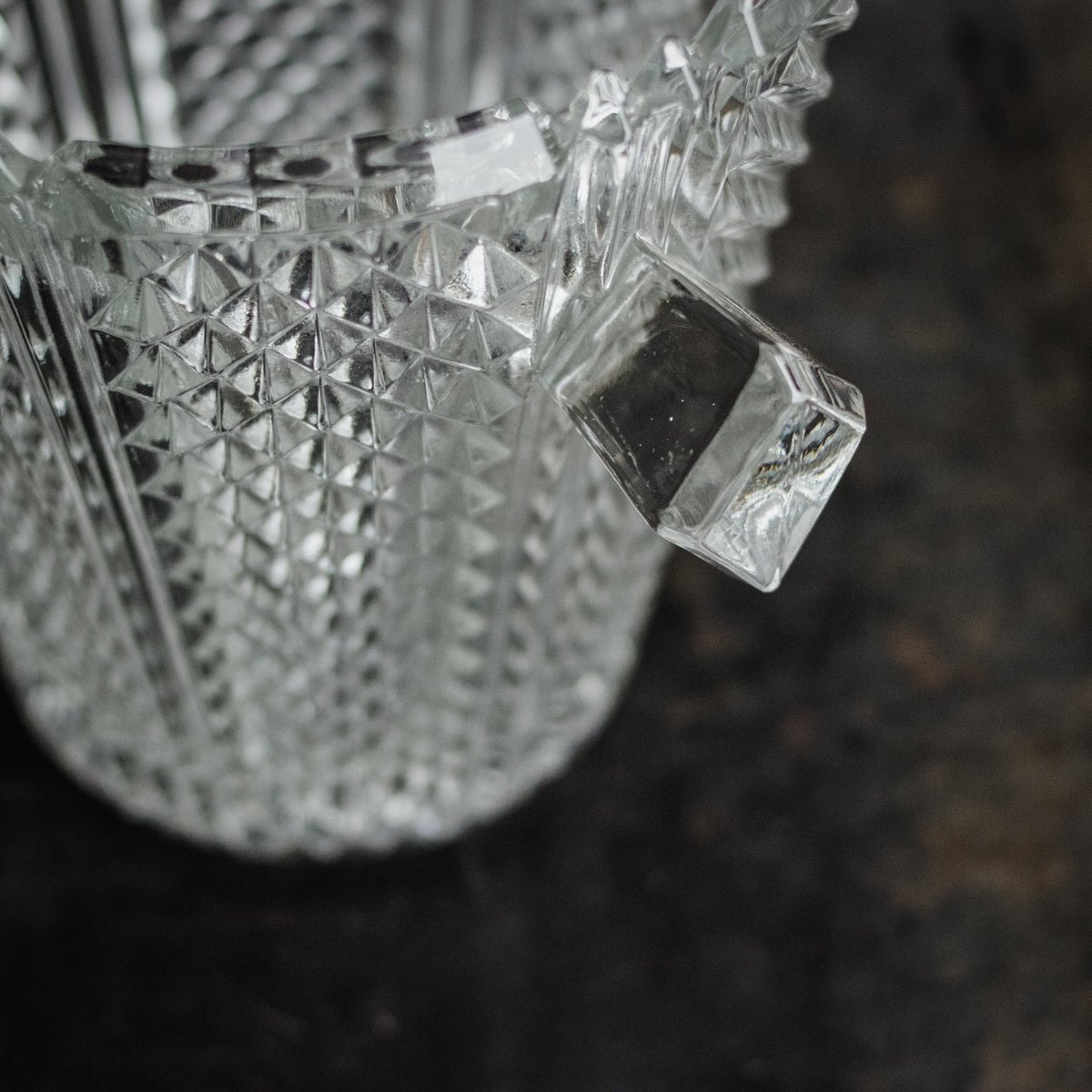 Large Glass Champagne Bucket - elsie green - The French Kitchen