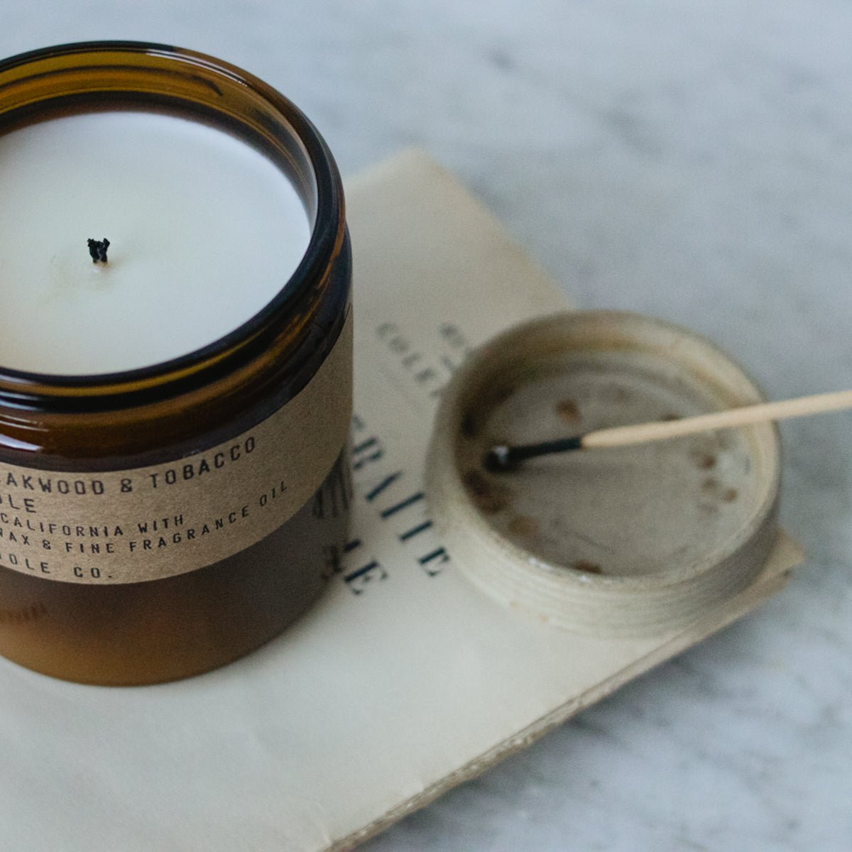 Large Scented Soy Candle - elsie green - Decor