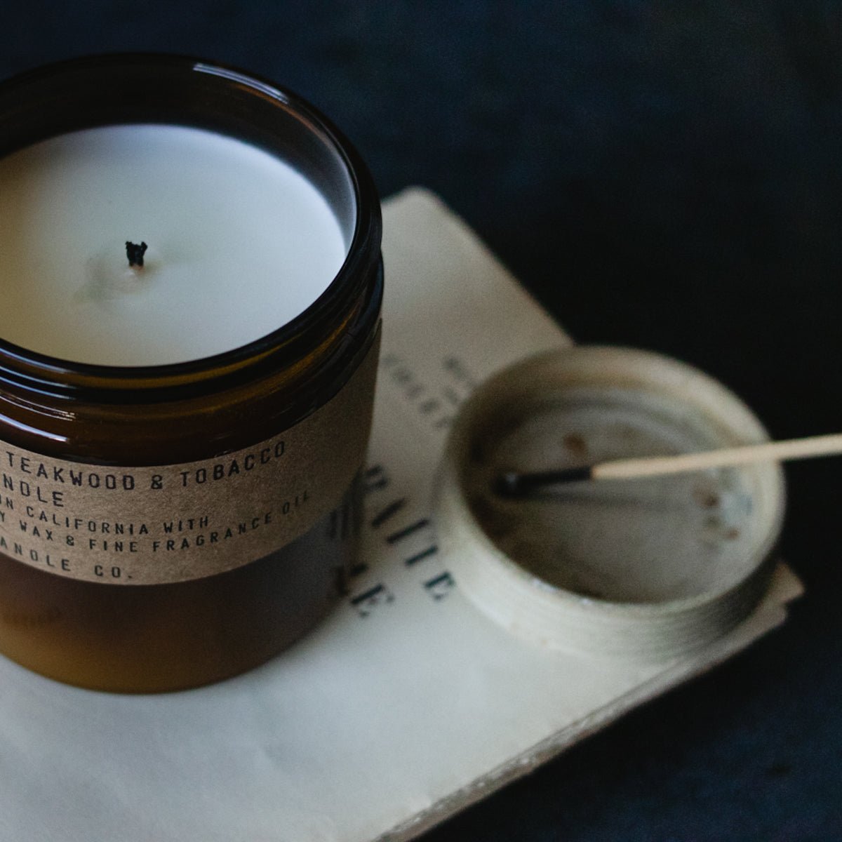 Large Scented Soy Candle - elsie green - Decor