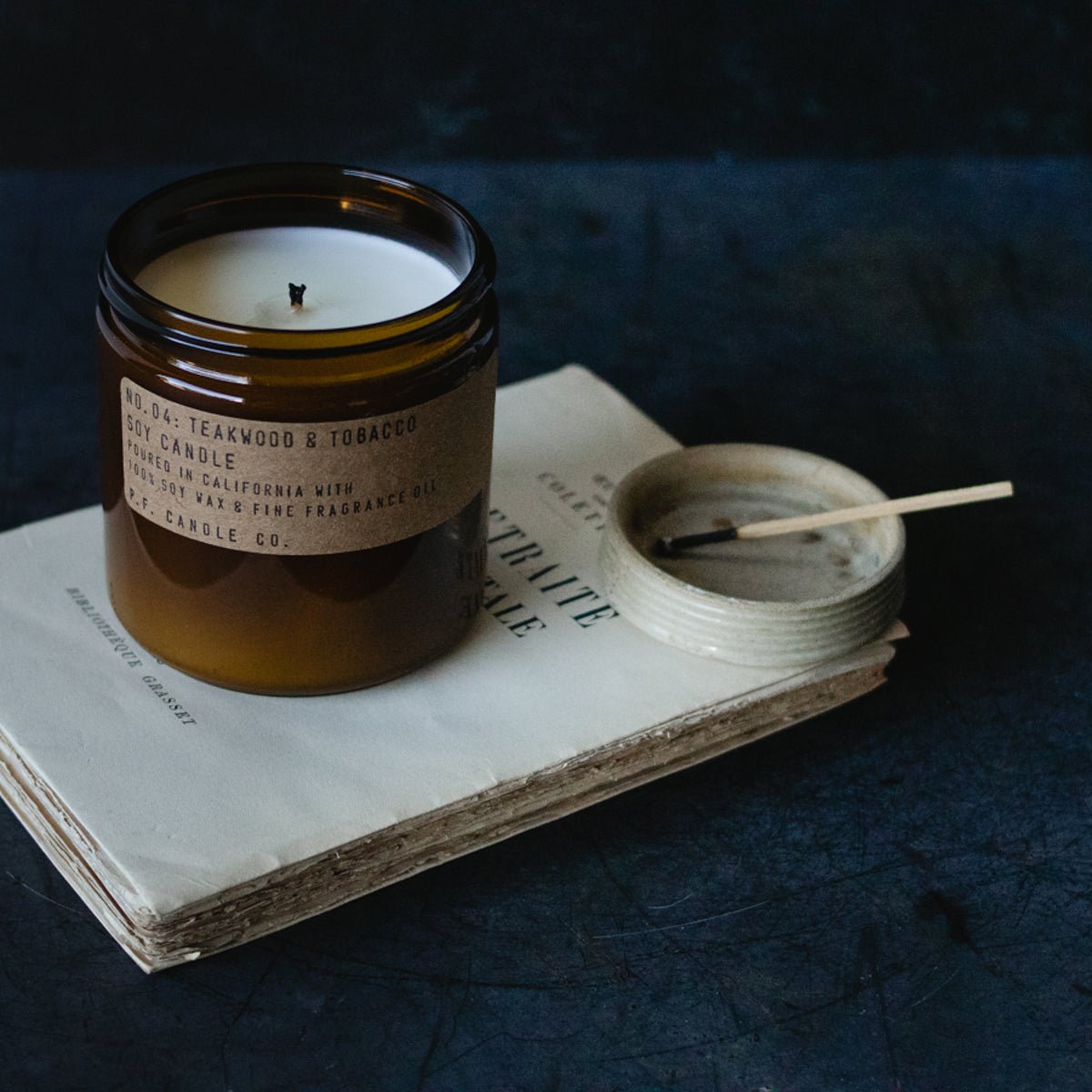 Large Scented Soy Candle - elsie green - Decor